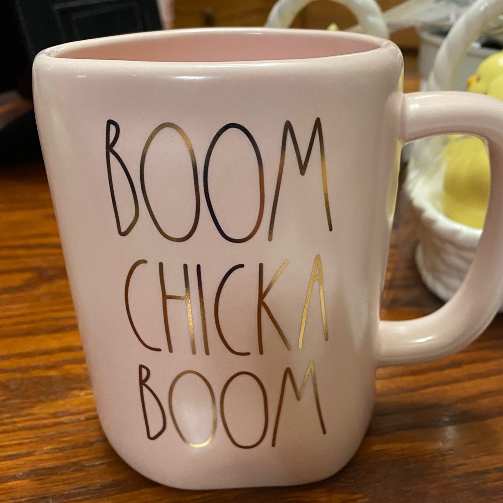 Rae Dunn Boom Chicka Boom Mug